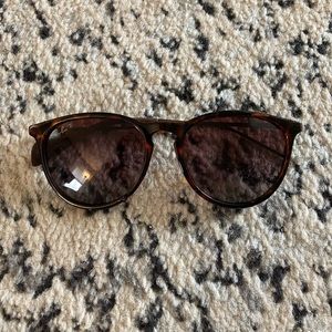 Ray-Ban RB4171 Erika Classic Sunglasses with Tortoise Frame Polarized